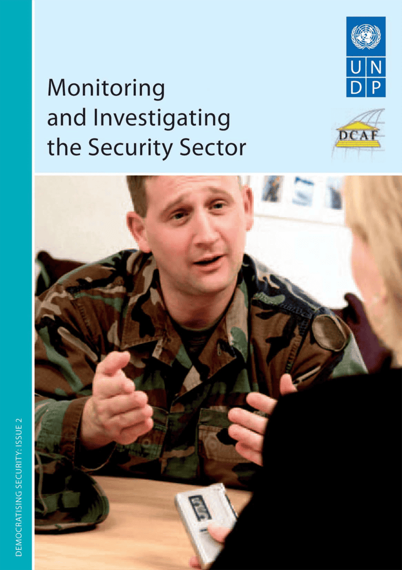 Monitoring and Investigating the Security Sector
