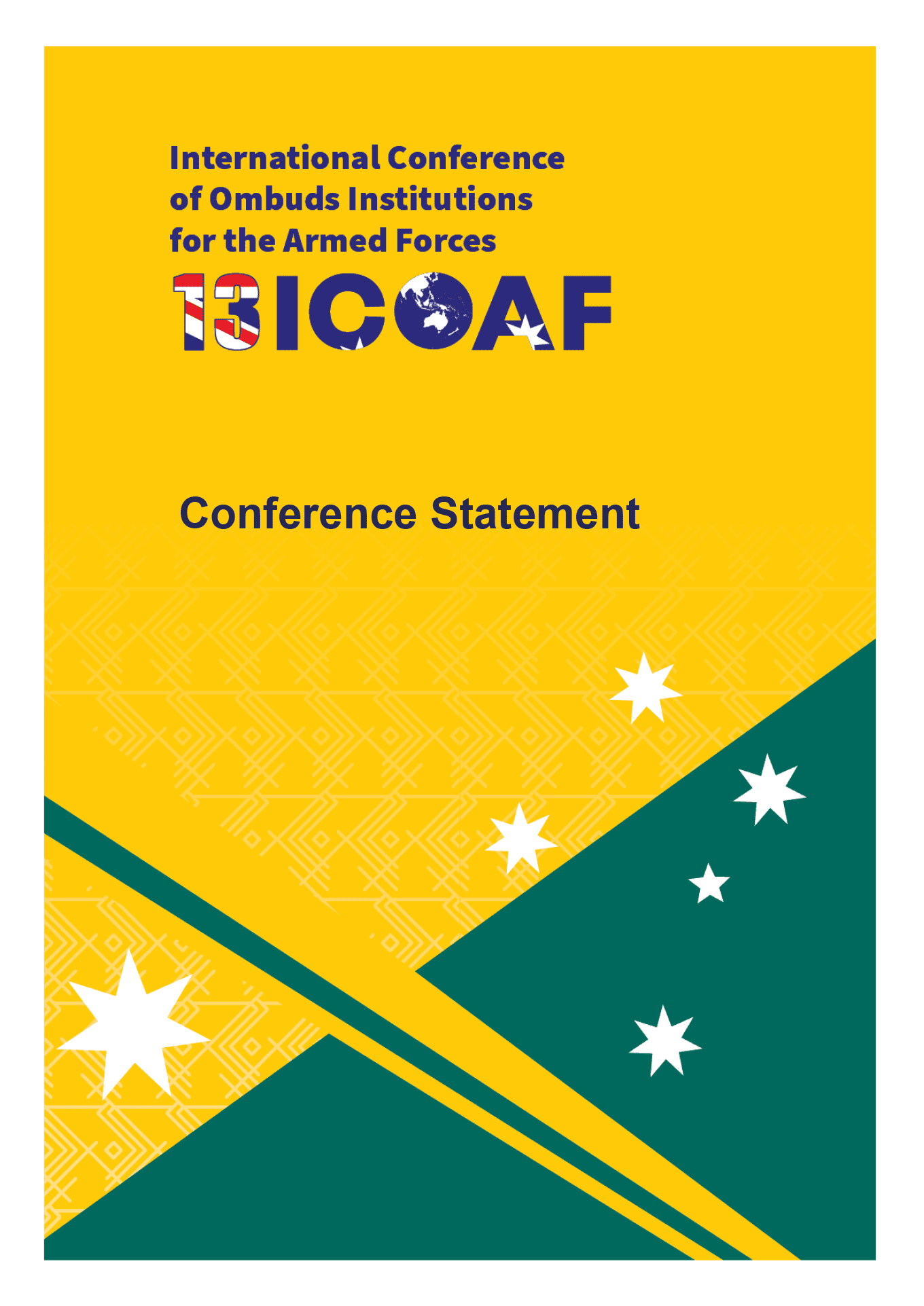 13ICOAF conference statement