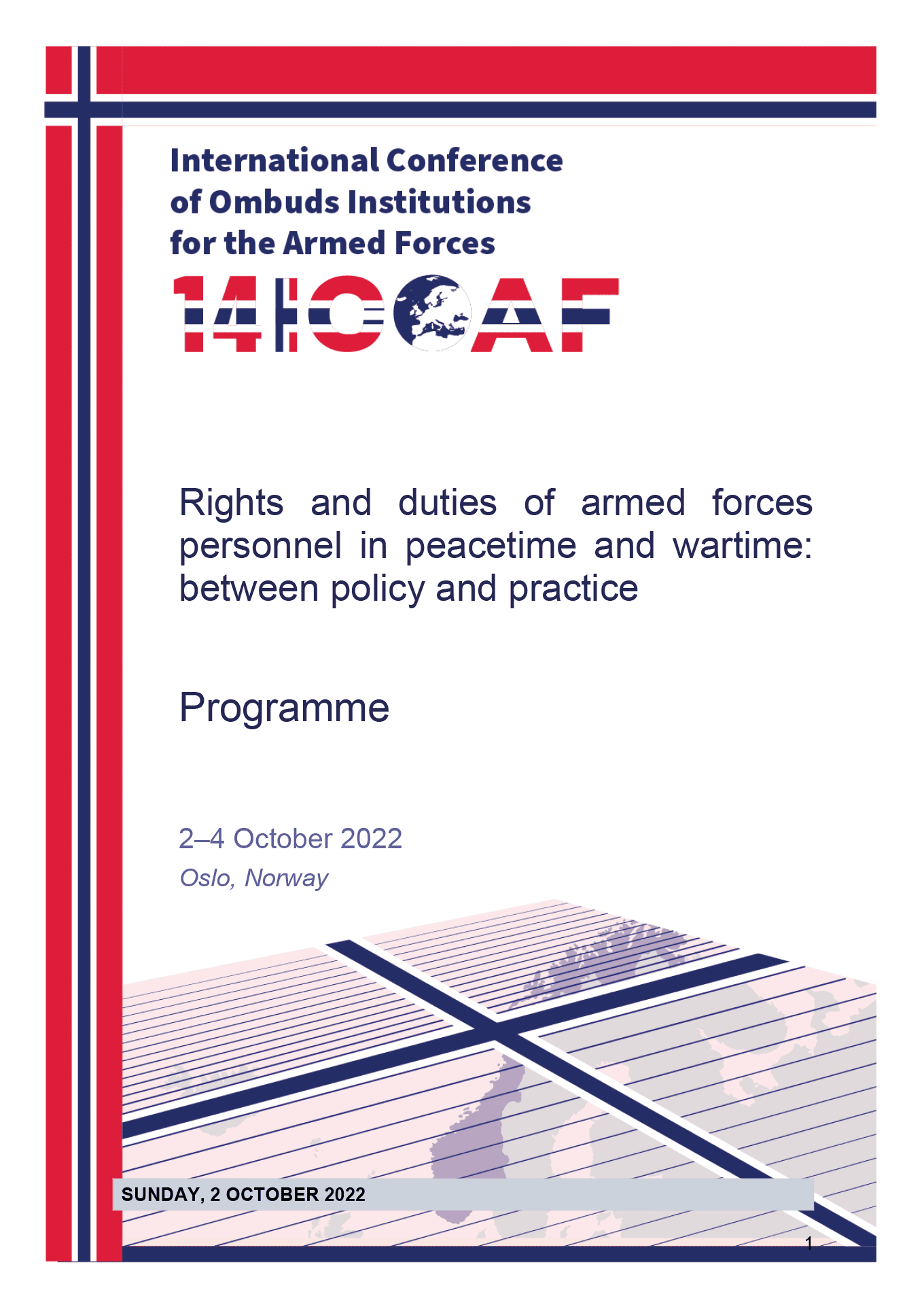14ICOAF programme